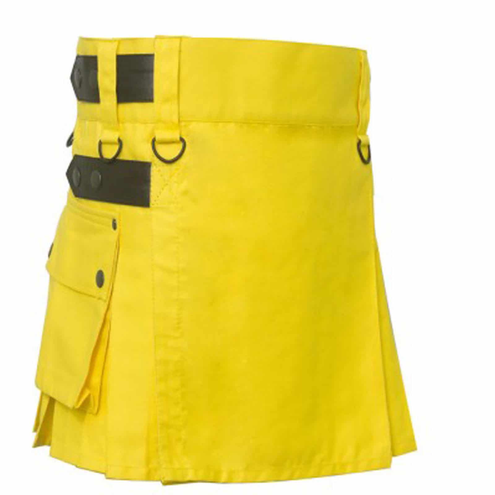 yellow kilt