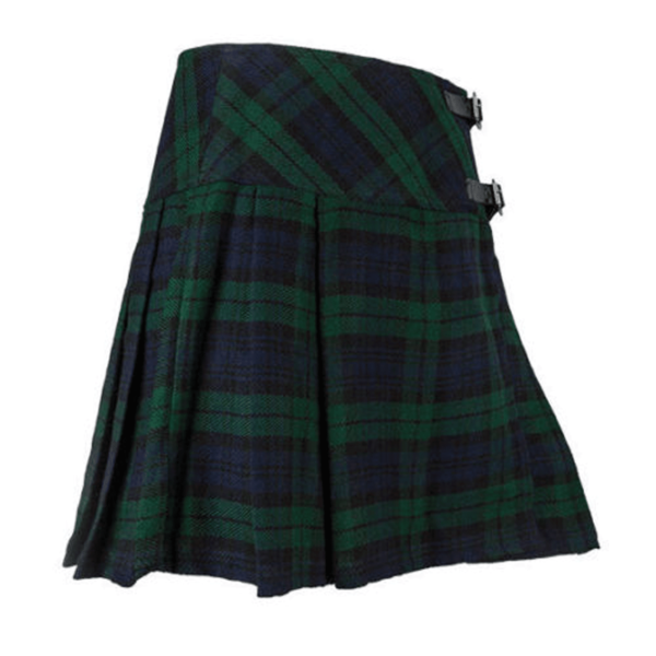 Sale New ladies stylish maroon Irish utility Scottish kilts expedited shipping 