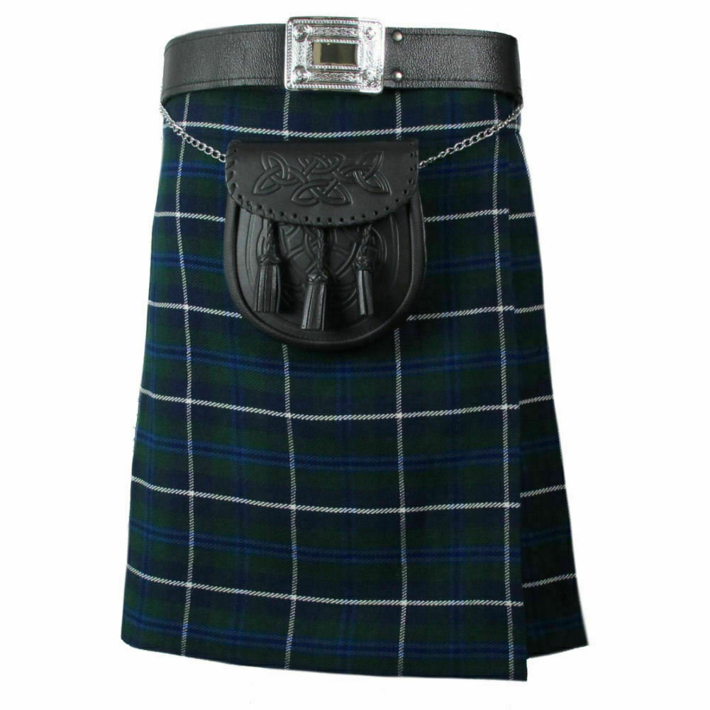 blue tartan kilt
