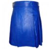 Blue Leather kilt1