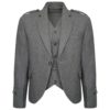100% Wool Scottish Crail Highland Argyle Kilt Jacket and Waistcoat