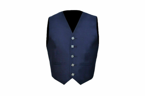 Brand New Boys & Mens Royal Blue Scottish Argyle kilt Jacket & Waistcoat/Vest 