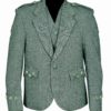 Lovat-Green-Tweed-Argyle-Kilt-Jacket-With-5-Button-Vest