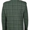 Traditional-Style-Lovat-Green-Tweed-Argyle-Kilt-Jacket-With-5-Button-Vest..-