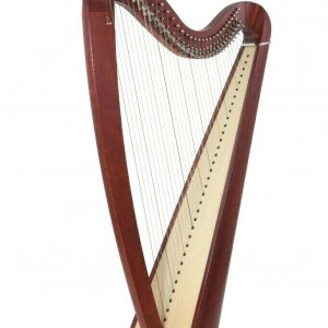 Camac 34 String Telenn Harp in Mahogany + Camac Bag + Camac Dust Cover + Tutor