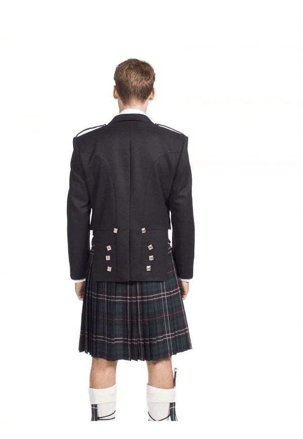 Fly Plaid Prince Charlie Jacket kilt Outfits