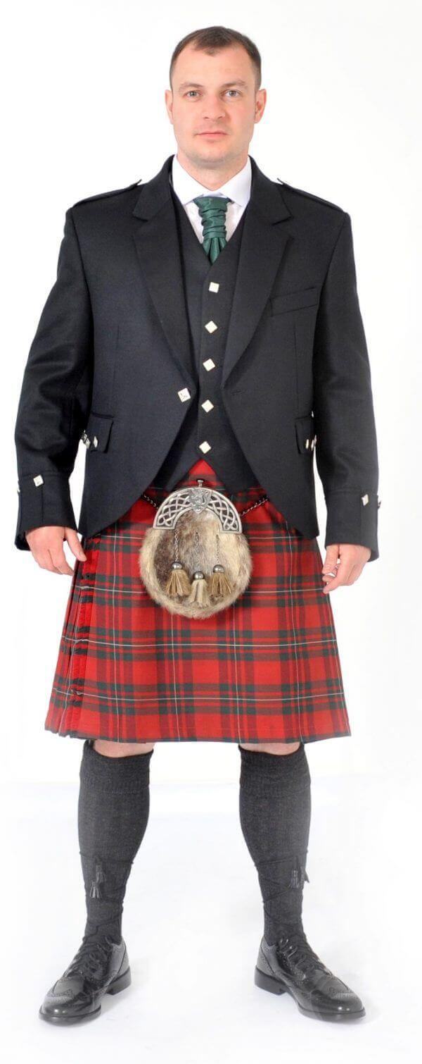 Scottish 8 Yard MacGregor Red Kilt outfits