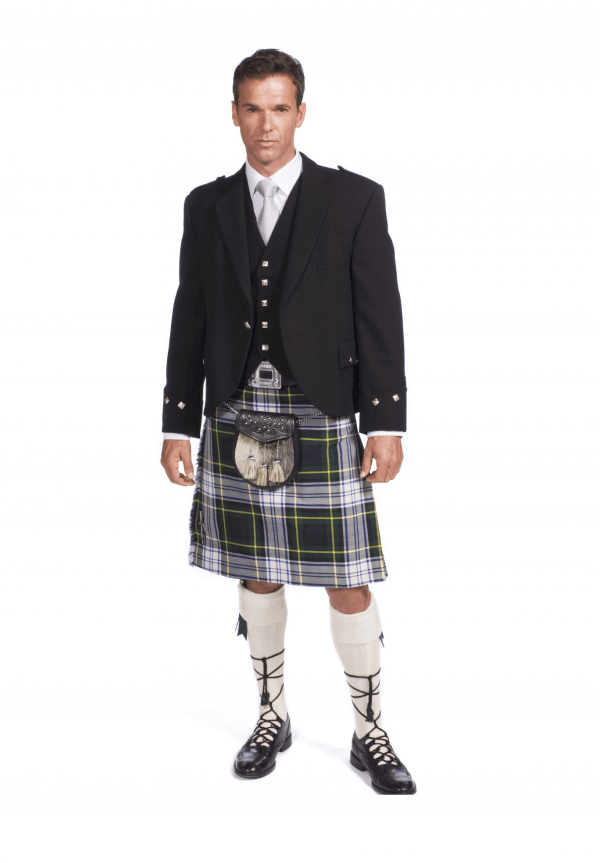 Scottish 8 Yard Dress Gordon Kilt & Jacket outfits