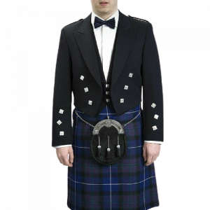 New Scottish Prince Charlie Kilt Jacket With Waistcoat/Vestcoat