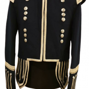 Doublet Tunic Military Jacket Navy Blue
