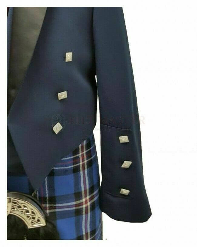 blue kilt jacket