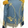 New GENERAL Ceremonial Gold Braiding Hussar Jacket Fringes Gold Epaulettes