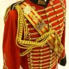 New Men’s 5 pcs Ceremonial Hussar Officers jacket with Aiguillette