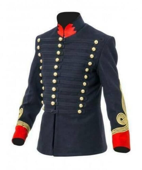 British Hussars Tunic Modern Day British Napoleonic War Uniforms Civil War Wool