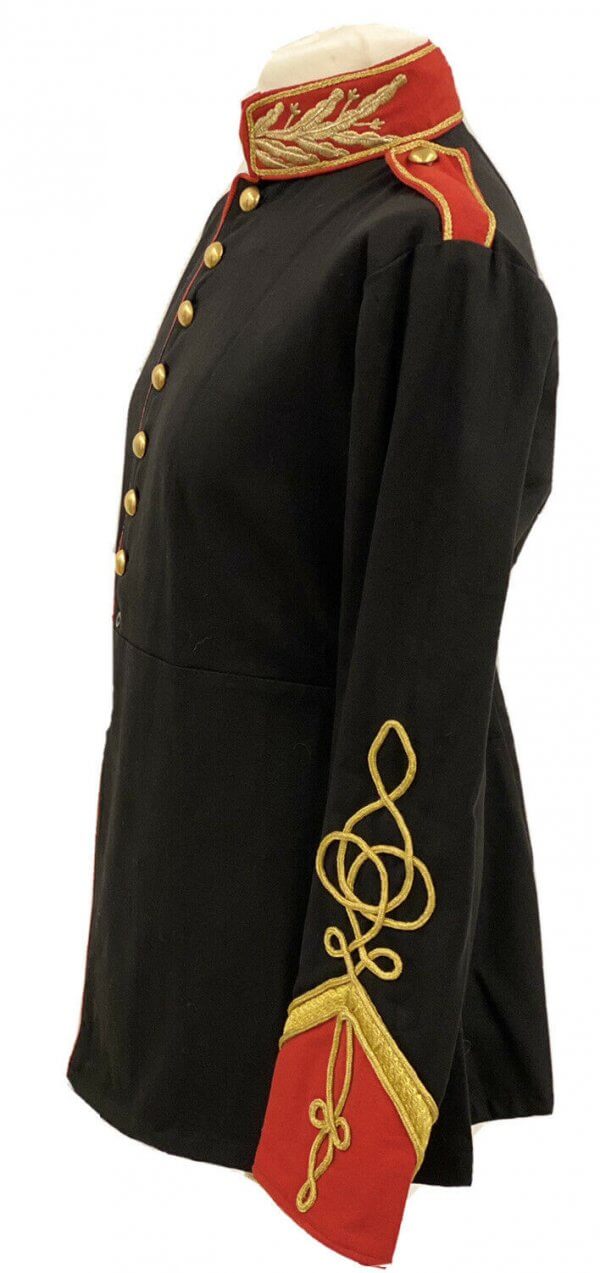 Steampunk Jacket  Gold Rope With Brass Buttons