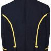 US Civil war Union Navy Blue Cavalry Mounted Wool Shell Jacket with Yellow Trim1