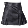 2020 Buy Brand New Kilt Black Women Leather utility Kilt1