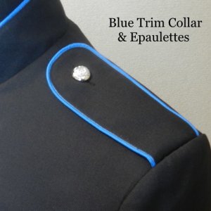Class A Honor Guard Kilt Jacket Black Blue 2020