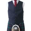 Crail Highland Jacket and Waistcoat in Midnight Blue Arrochar Tweed1