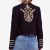 Lauren Band Jacket Military Embroidered Gold Open Front1