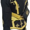 Men’s Black and Gold Ceremonial Hussar Officers Military Jacket 1