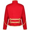 Men’s Military Army Gold Hussar Drummer Officer Music Festival Parade Jacket1