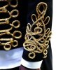 Men’s Vintage Black Gold Embroidery Suit Jacket2