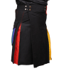 New Buy Hybrid Scottish LGB Gay Pride kilt Modern kilt men Utility kilt1