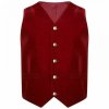 New Men’s Velvet Scottish Highland Argyle kilt Jacket & Vest 100% Polyester3