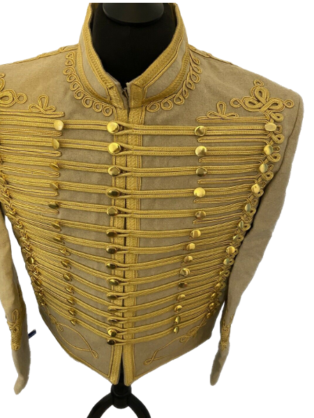 New Napoleonic Hussar Uniform Miltary Style Tunic Pelisse Jimmi Hendrix1