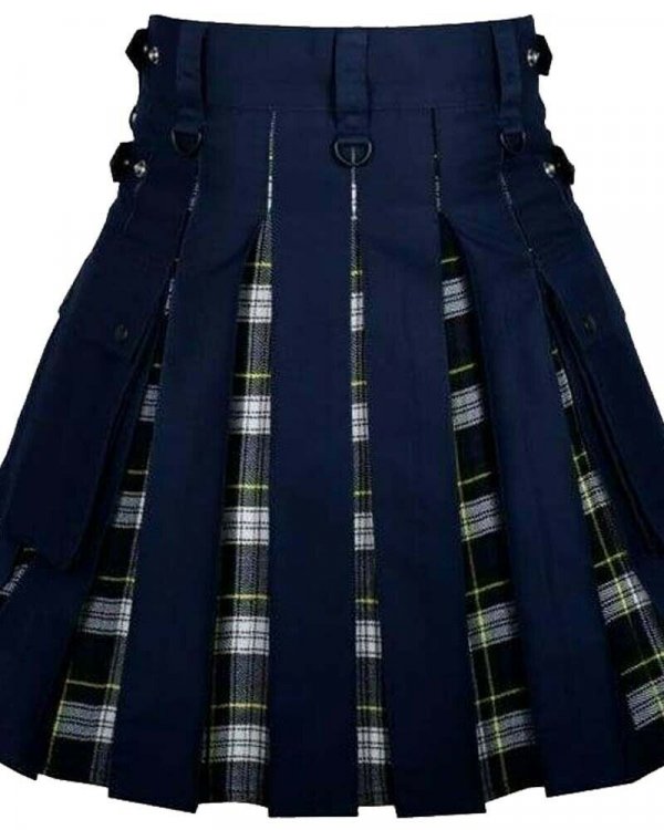 New Scottish Fashion Utility Dress Gordon Hybrid Kilt1