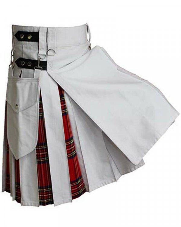 New Scottish Fashion Utility Hybrid Kilts1