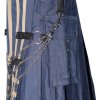 New Stylish Blue Cotton Utility Kilt1