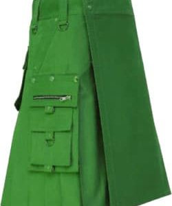 New Stylish Men Green Fashion Kilt