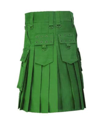 New Stylish Men Green Fashion Kilt1