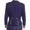 Prince Charlie Navy Blue Wool Jacket & Waistcoat Set1