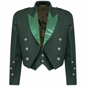 Scottish Highland Prince Charlie Kilt Jacket & Waistcoat