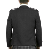 Scottish Tweed Crail Argyle Kilt Jacket With Vest – Gray 100% Tweed Wool2
