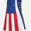 US American Flag Hybrid Utility Kilt Modern Design1