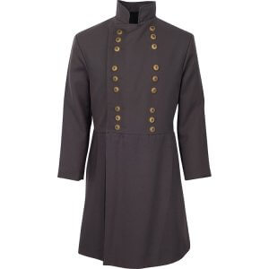 Civil War Confederate Officers Double Breasted Frock Coat
