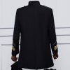 Men’s Military Tunic Long Jackets Coats Mess Dress Gothic Coat1