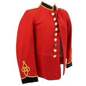 New 1906 British Pre-WWI Royal Engineers Red wool Coat