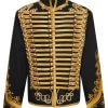 MEN’S ADAM LUXE MILITARY DRUMMER BLACK PARADE JACKET