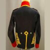 New British Artillery Gunner Officer Royal Black Gold Wool Jacket1