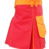 RED AND ORANGE UTILITY KILT