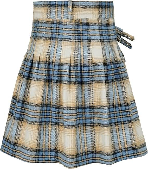 Scottish Mens Kilt Traditional Highland Tartan Utility Kilt