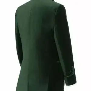 Green Velvet Jacket Smoking Jacket Vintage Smoking Jacket Men's Evening Jacket