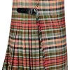 Kilt for Men Scottish Tartan Kilt Polyviscose 8 Yard Traditional Mens Kilt