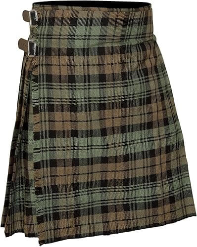 Men’s 5 Yard Scottish Tartan Kilt, Highland Wedding Kilt