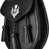 Scottish Kilt Semi Dress Real leather Sporran